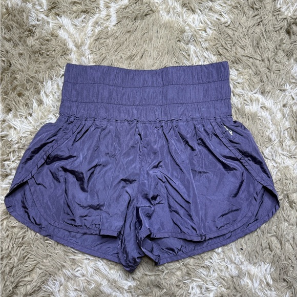 Free People Pants - Free People Movement The Way Home Deep Sea High Waisted Shorts